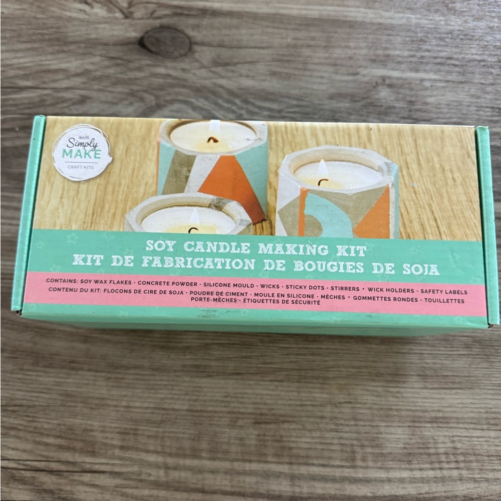 New in Box! Simply Make Soy Candle Making Kit